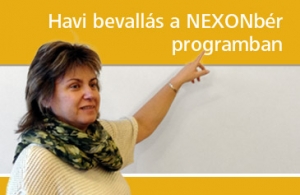 Havi bevallás a NEXONbér programban